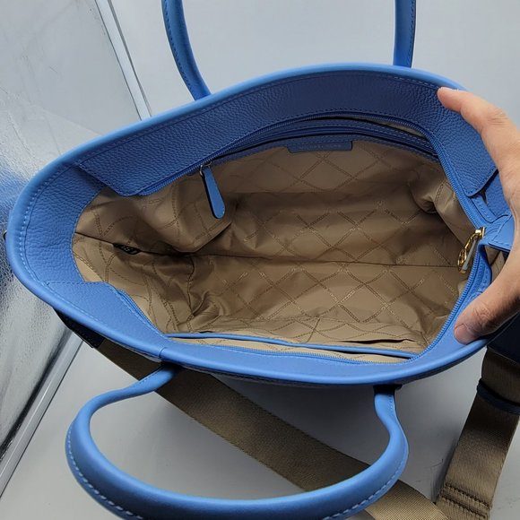 Michael Kors Beck Large Convertible Tote South Pacific Blue - Picture 6 of 10